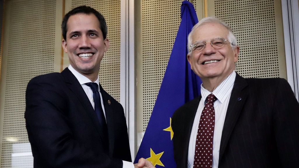 Josep Borrell marcó la línea de reconocimiento a Guaidó en España y en la UE / Foto: CCN