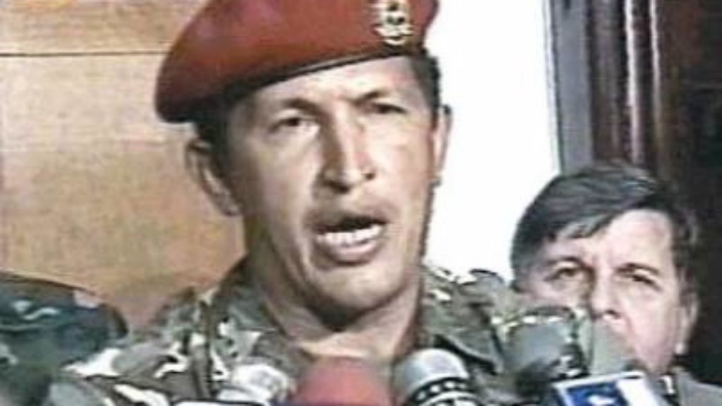 El primero que se rindió fue el propio Hugo Chávez el 4 de febrero de 1992 / Foto: WC