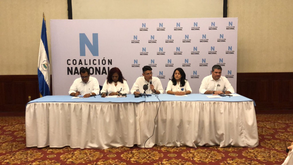 Este martes se constituyó la opositora Coalición Nacional / Foto: CoalicioNic_