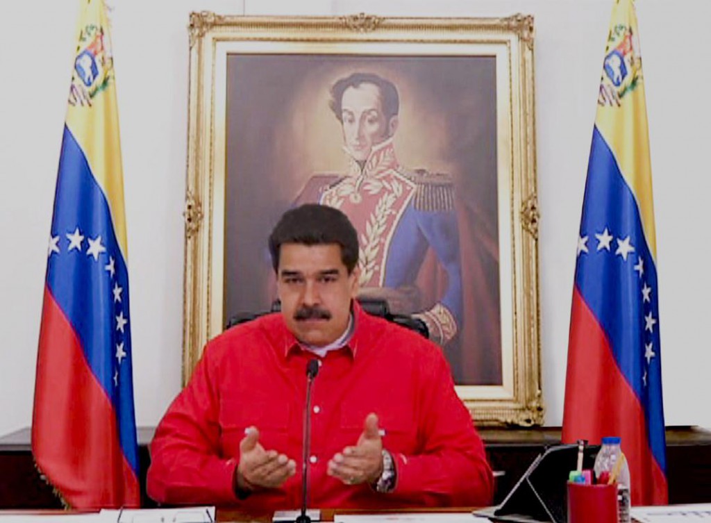 Maduro reprime a quien dé información alternativa sobre el coronavirus / Foto: Prensa Maduro