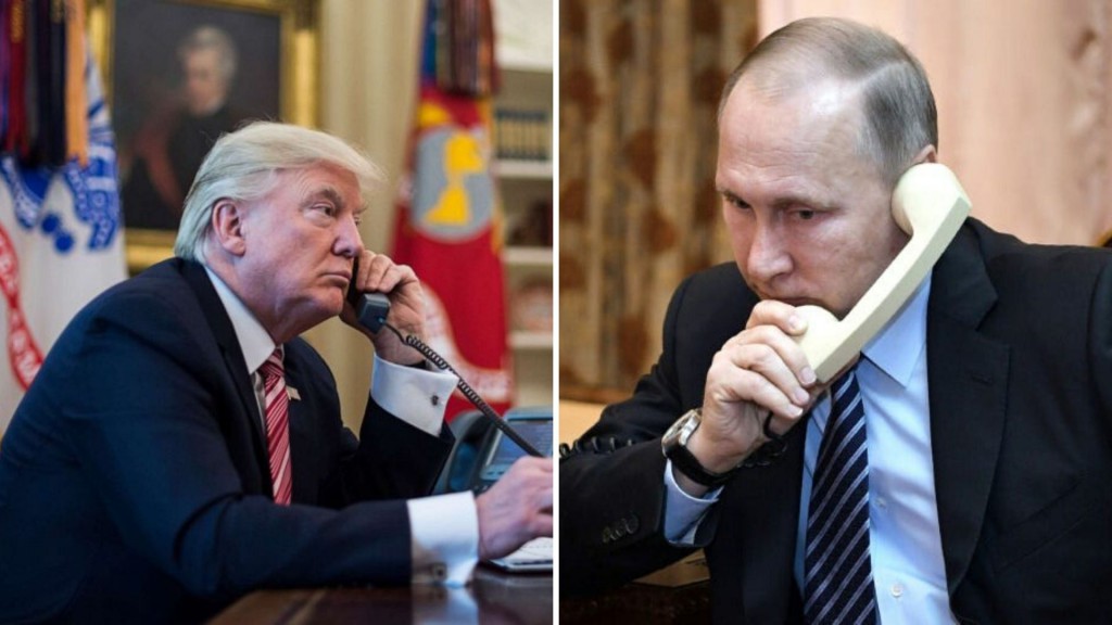 Las conversaciones entre Trump y Putin muestran el aumento de la presión internacional/ Montaje: ALN