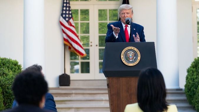 Muchos pueden cuestionar a Trump, pero confían en las instituciones de EEUU / Foto: Casa Blanca