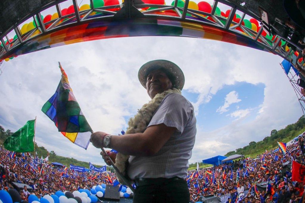 Morales es una figura que divide profundamente a los bolivianos / Foto: @evoespueblo