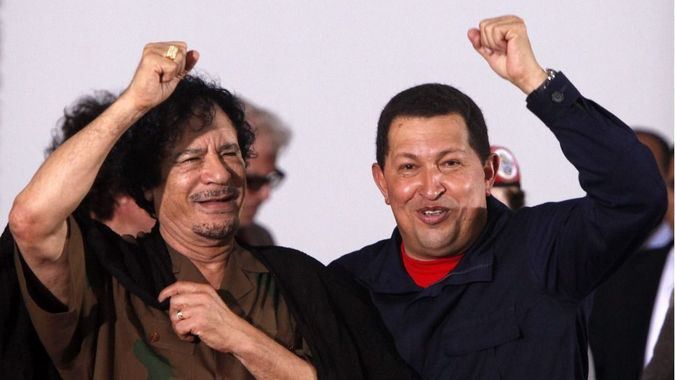 Muamar Gadafi y Hugo Chávez financiaron el retorno de Ortega al poder / Foto: EFE