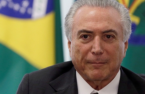 Presidente de Brasil, Michel Temer.