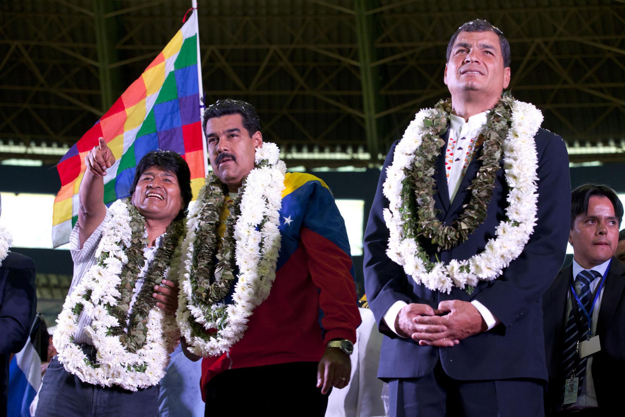 Rafael Correa Nicolás Maduro