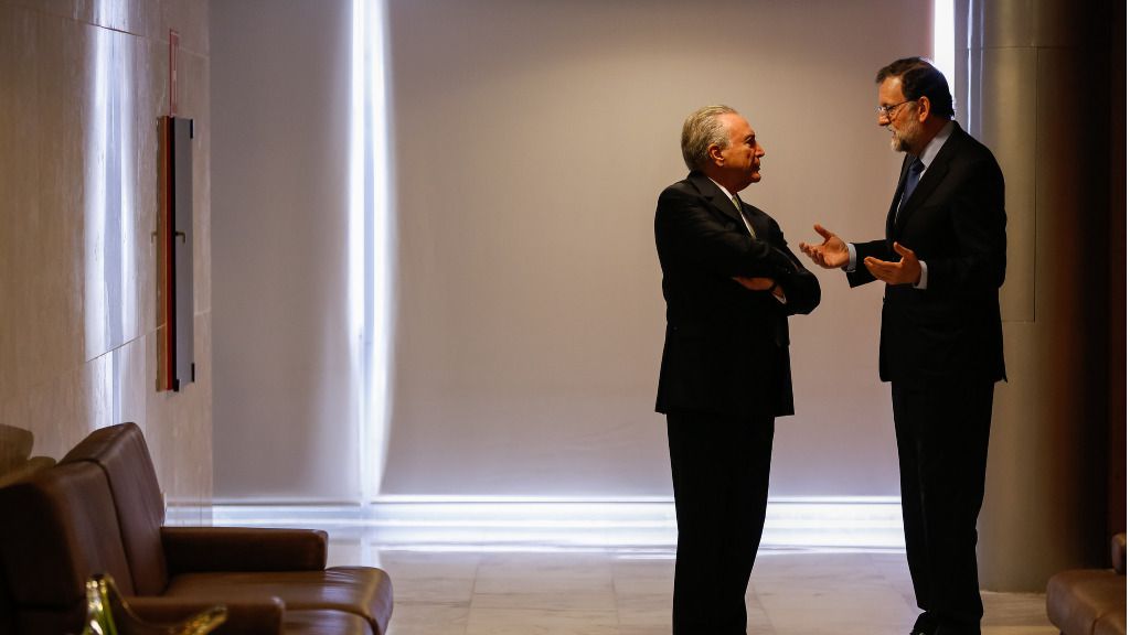 Durante la visita oficial a Brasil de Rajoy, ambos presidentes evitaron hablar sobre corrupción / Flickr: Palácio do Planalto