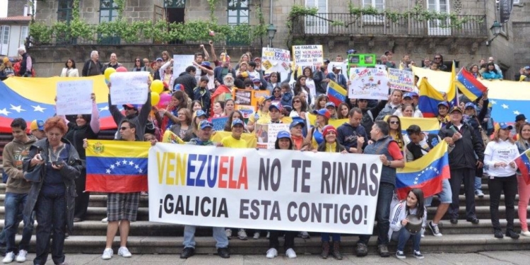 Venezolanos en Galicia ven con “tristeza e impotencia” la crisis de Venezuela / Foto: VenMundo