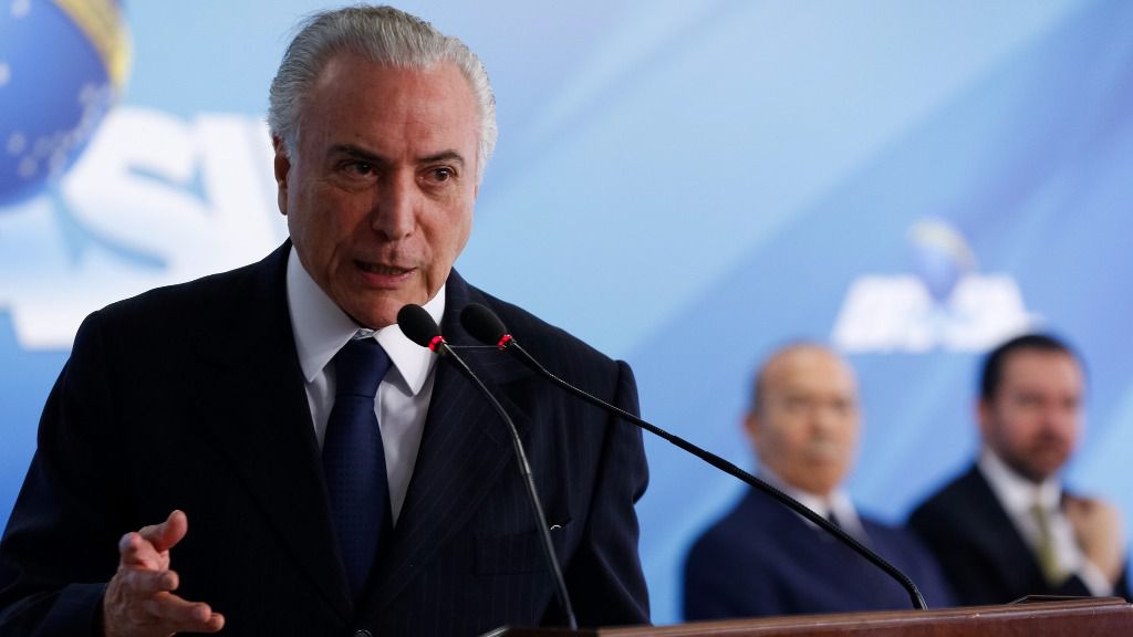 El presidente de Brasil fue acusado formalmente por corrupción este martes / Flickr: Michel Temer