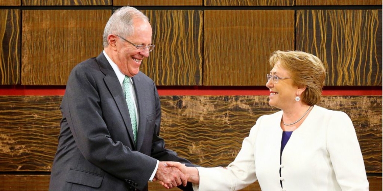 Michelle Bachelet Pedro Pablo Kuczynski