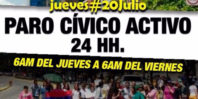 La oposición venezolana convocó una huelga contra la Constituyente de Maduro / Foto: unidadvenezuela.org