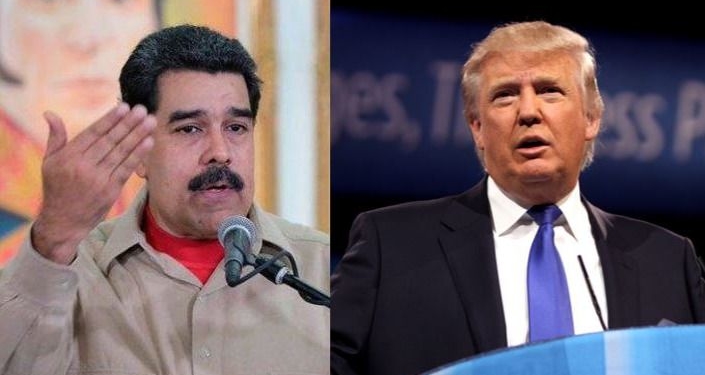 Trump y Maduro