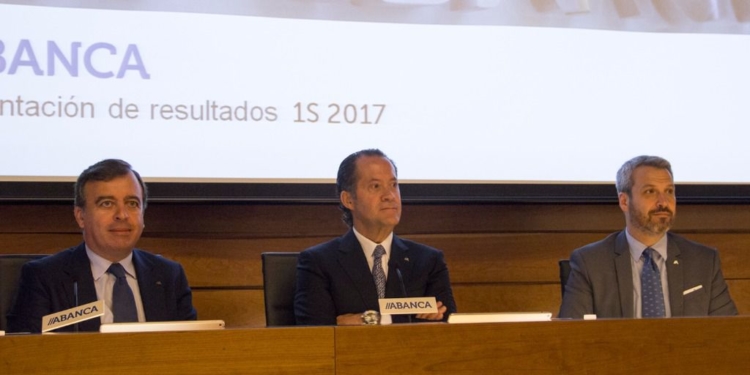 El beneficio de Abanca, entidad presidida por Juan Carlos Escotet, crece el 23,1% hasta junio / Foto: Abanca