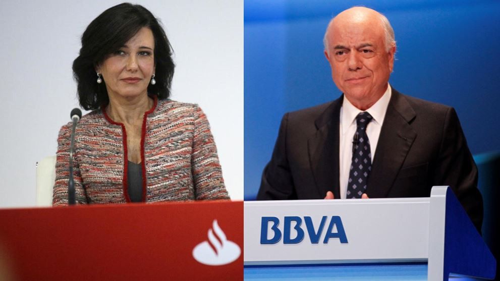 Banco Santander y BBVA