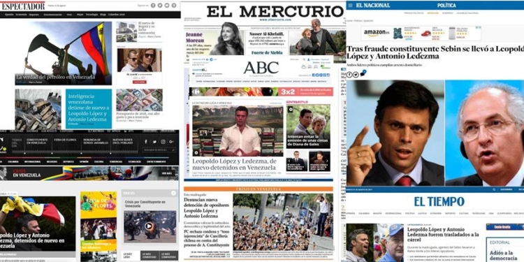 Portadas de periodicos