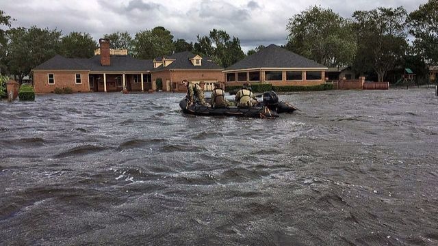 Efectos de Irma en Florida.