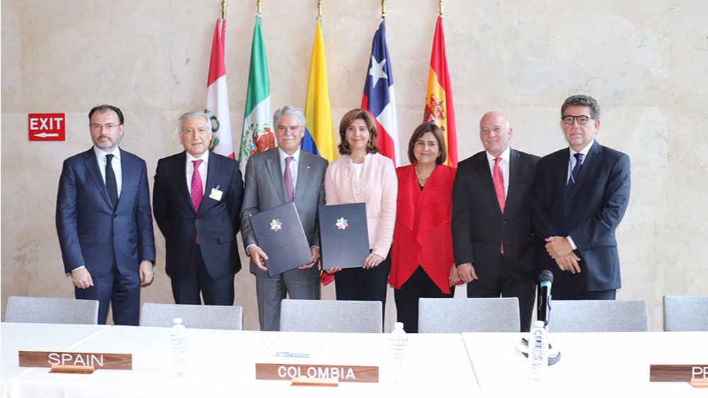 España firma un acuerdo para profundizar vínculos con la Alianza del Pacífico / Foto: Alianza del Pacífico