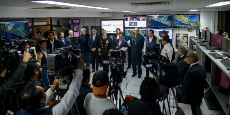 Dice Peña Nieto que en los próximos días se conocerá con detalle el impacto del terremoto / Foto: Presidencia de México