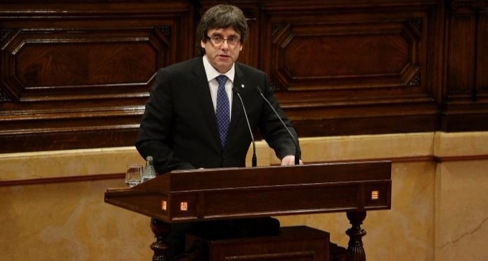 Carles Puigdemont no pone fecha a la Declaración Unilateral de Independencia / Foto: Generalitat de Cataluña