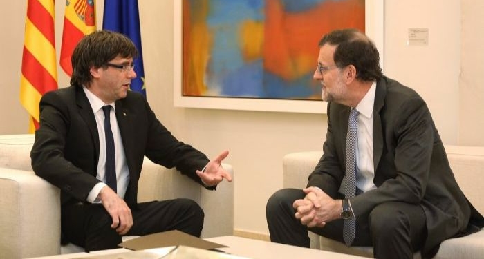 Puigdemont y Rajoy