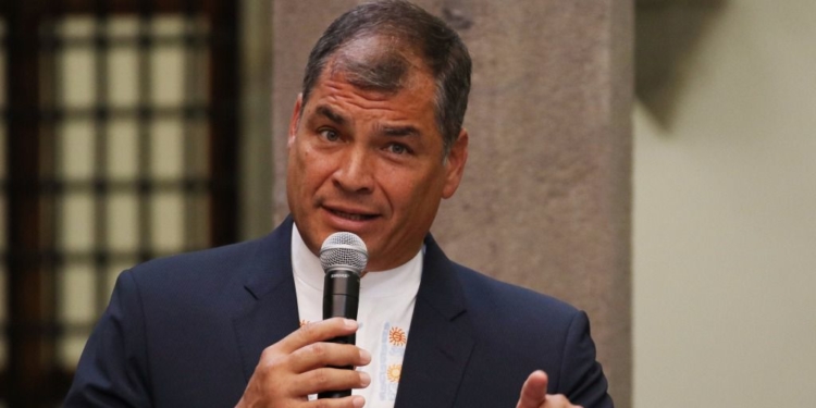 Rafael Correa: “Estamos enfrentando a mentirosos compulsivos” / Flickr: Agencia Noticias Andes