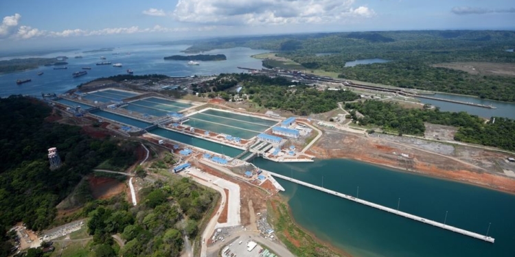 El tercer juego de esclusas del Canal de Panamá fue “como hacer un canal nuevo” / Foto: WC'