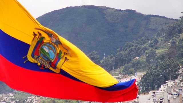 Bandera de Ecuador