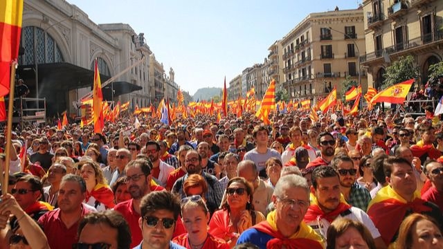 Manifestación en Barcelona