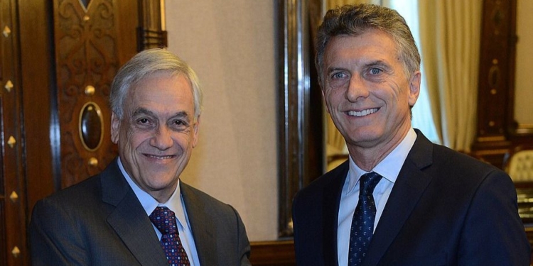 Sebastián Piñera y Mauricio Macri