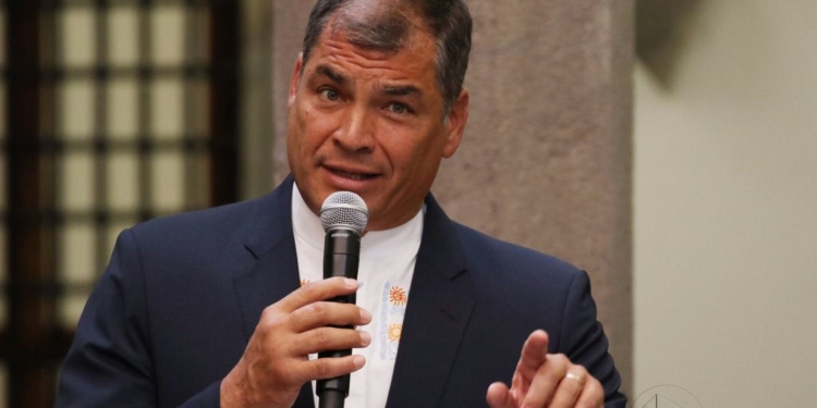 Rafael Correa regresará de Bélgica el próximo viernes 24 de noviembre / Flickr: Agencia Noticias Andes