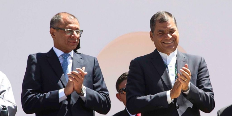 Rafael Correa: “Ecuador tiene un preso político: Jorge Glas” / Foto: Agencia de Noticias ANDES