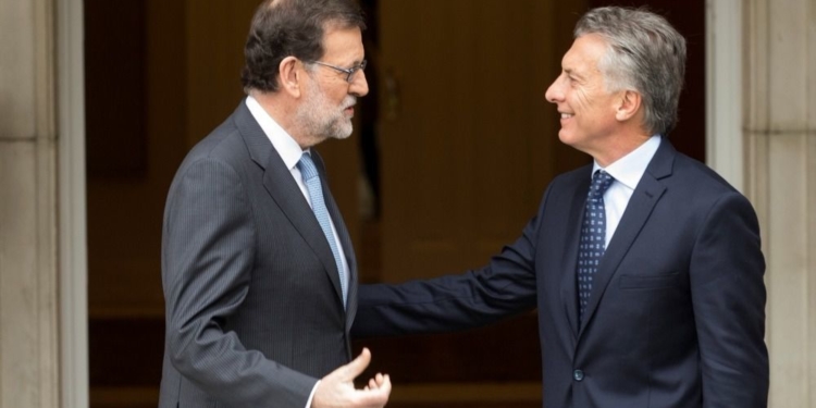 Mariano Rajoy y Mauricio Macri