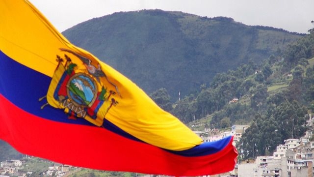 Bandera de Ecuador