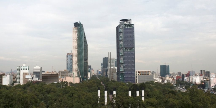 Torre Bancomer en México