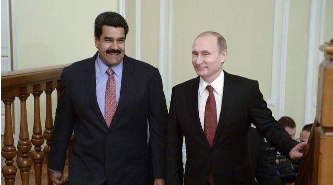 Nicolas Maduro y Putin