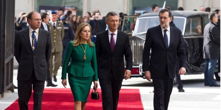 Mauricio Macri y Mariano Rajoy