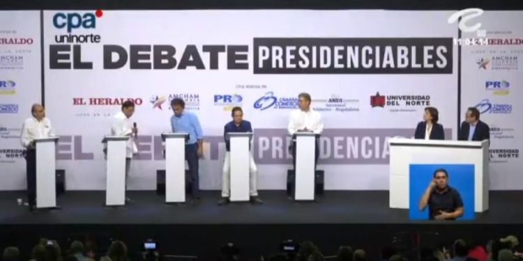 Debate presidencial Colombia