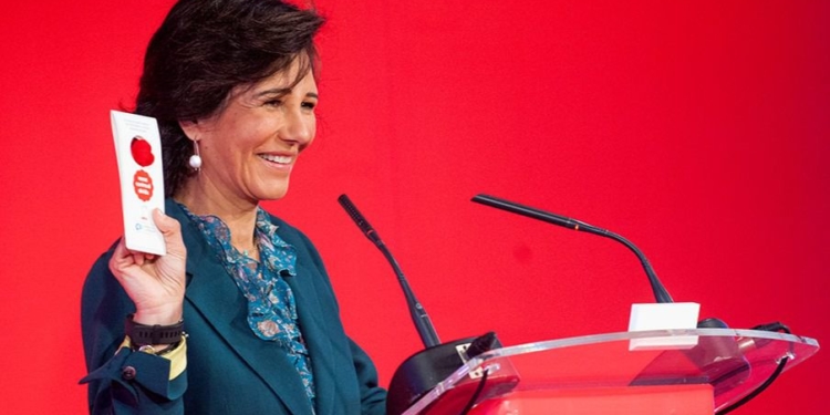 El banco de Ana Patricia Botín ha invertido en Ripple más de 200 millones de euros / Foto: Santander