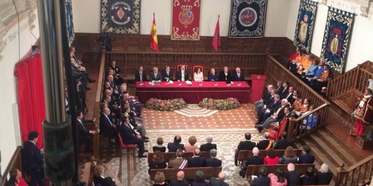 El embajador de Nicaragua en Madrid ausente en la entrega del Cervantes / Foto: UAH