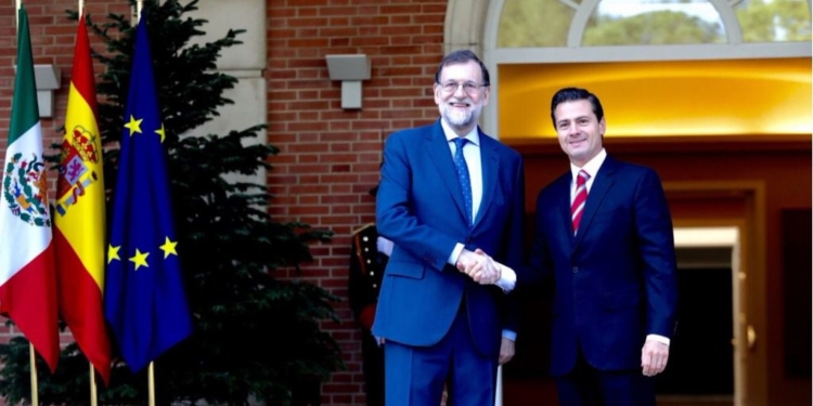 Enrique Peña Nieto y Mariano Rajoy