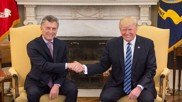 Maurcio Macri y Donald Trump