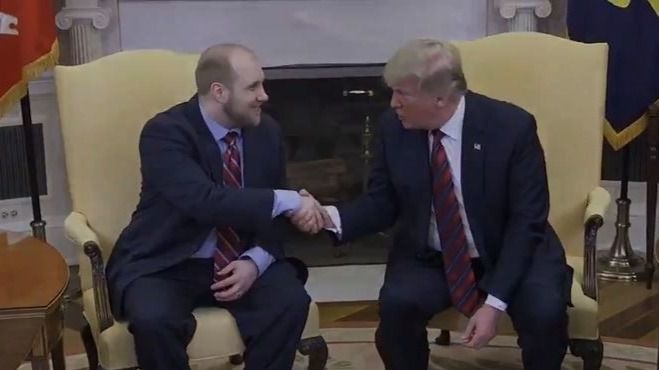 EEUU recibe al mormón Joshua Holt como héroe americano / Foto: Captura vídeo Casa Blanca