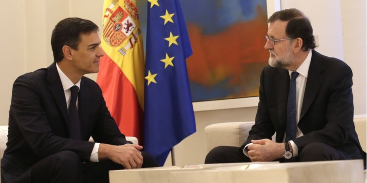 Pedro Sánchez y Mariano Rajoy