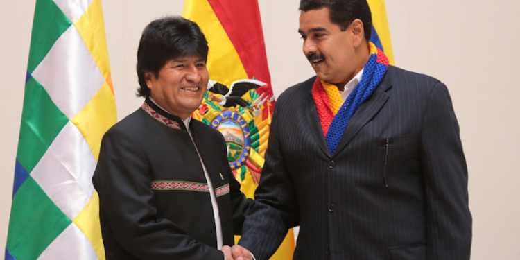 Evo Morales se suma al festejo bolivariano a través de un tweet / Foto: PSUV