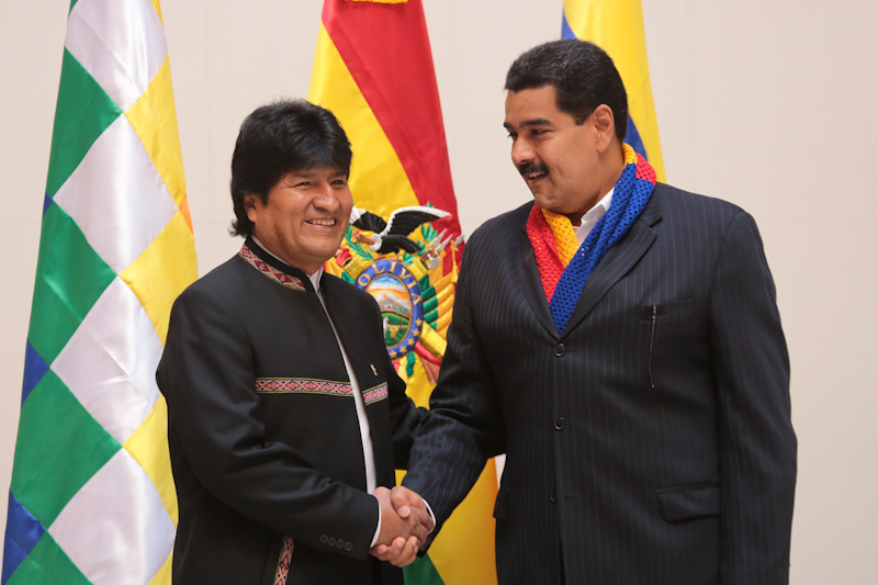 Evo Morales se suma al festejo bolivariano a través de un tweet / Foto: PSUV