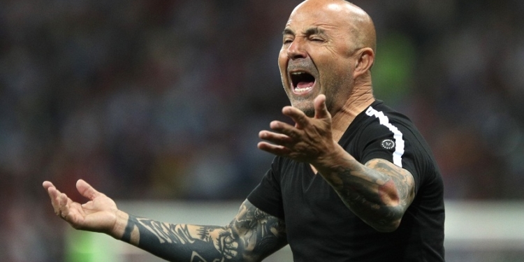 El técnico Sampaoli es uno de los grandes señalados tras la derrota / Foto: AFA