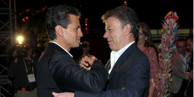 Santos y Peña Nieto