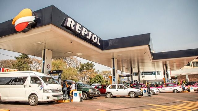 Gasolinera de Repsol en México