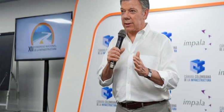 Juan Manuel Santos dice que las protestas en Nicaragua son un huracán de fuerza dos / Gobierno de Colombia: Andrés González