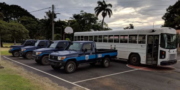 EEUU le quita a Nicaragua patrullas que le donó por usarlas en la represión / Twitter: @USAmbNicaragua